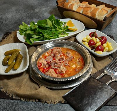 Terbiyeli Karışık Paça Çorbası