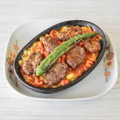 Kaşarlı Kiremitte Köfte