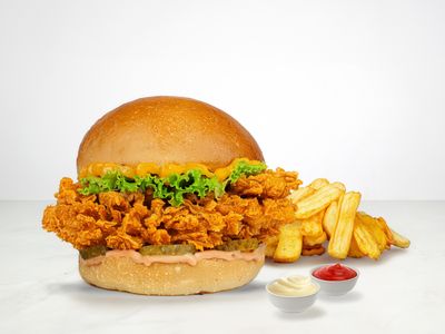 Çıtır Tavuk Burger