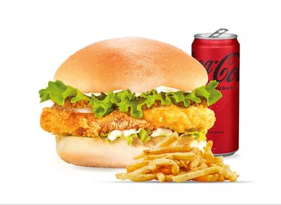 Gurme Tavuk Burger Menü