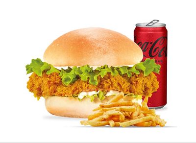 Tenders Burger Menü