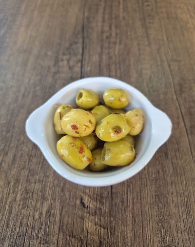 Baharatlı Çekirdeksiz Yeşil Zeytin (35 gr.)