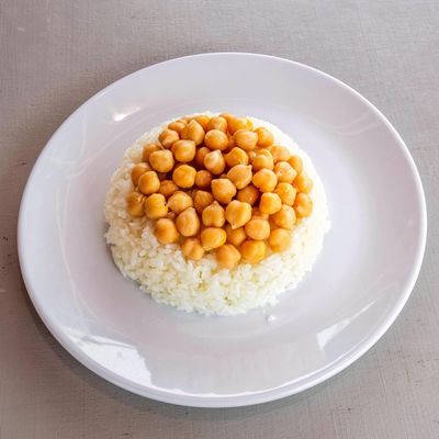 Double Nohutlu Pilav