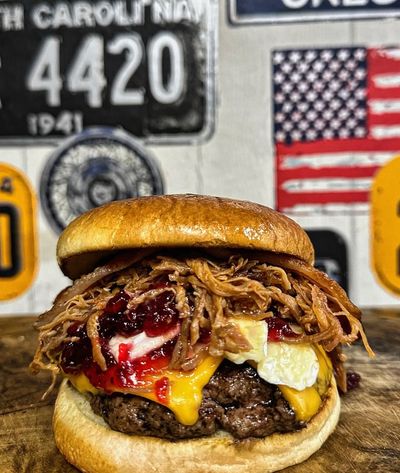 Rey's Swiss Mushroom Patty