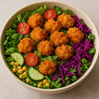 Çıtır Tavuk Salatası