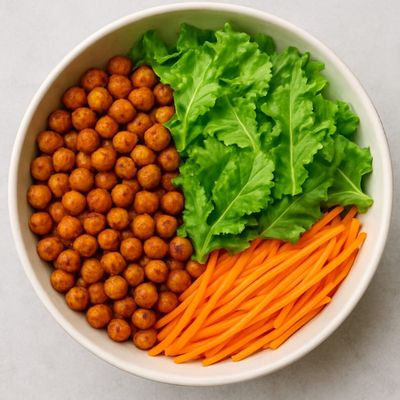 Baharatlı Nohut Salatası