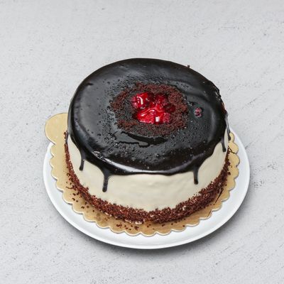 Frambuazlı Çikolatalı Pasta (10 Kişilik)