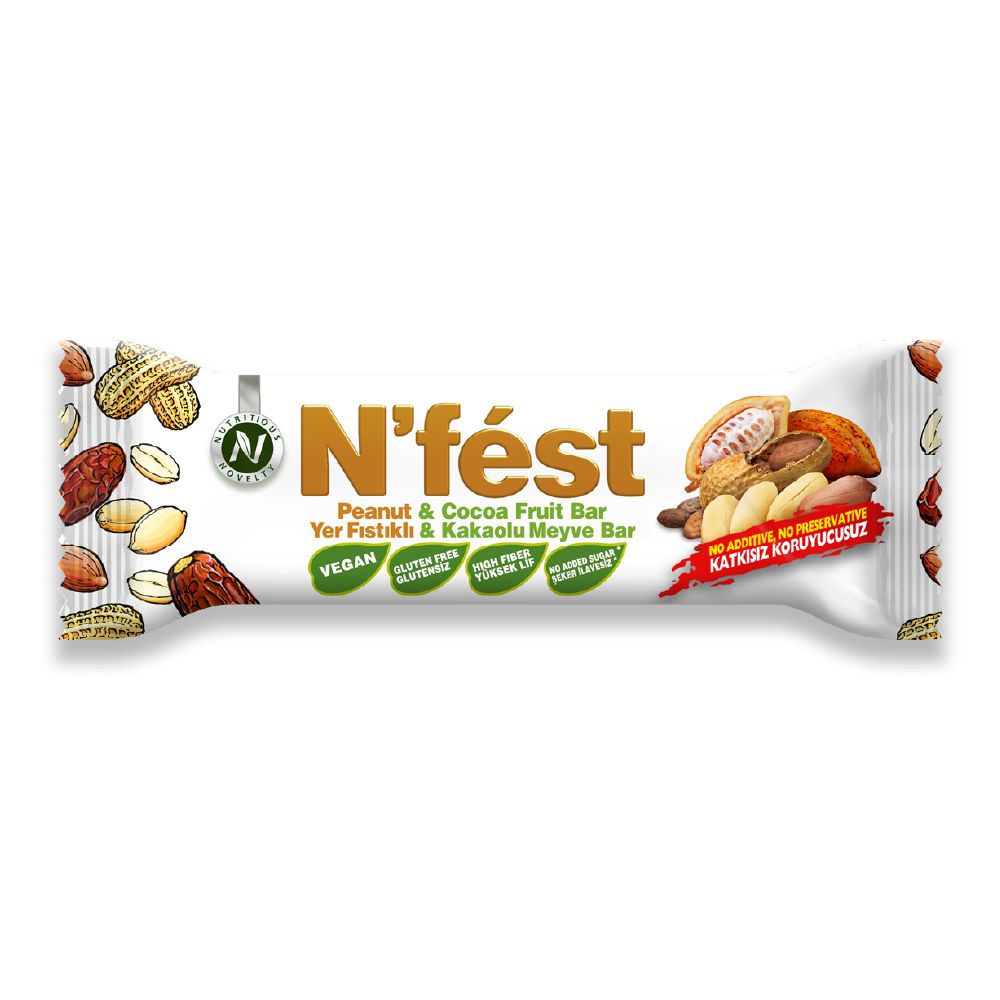 N'fest Yer Fıstığı & Kakao (40 gr.)