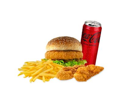 Maxi Chicken Burger Menü