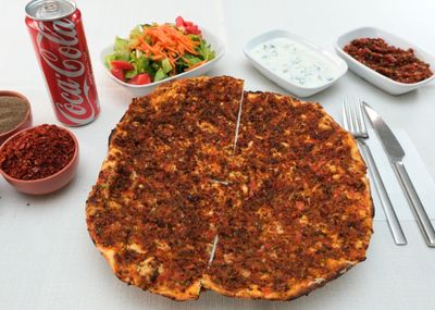 Süper Lahmacun Menü