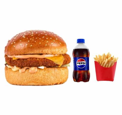 Chicken Cheeseburger Menü