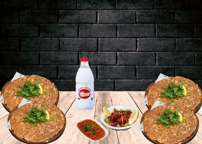 Guşgana 4'lü Lahmacun