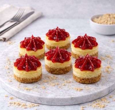 Frambuazlı Cheesecake Petifür (250 gr.)