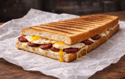 Yumurtalı Kaşarlı Tost