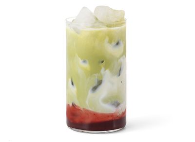Iced Strawberry Matcha