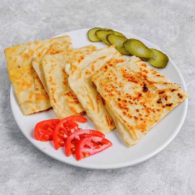 Domatesli Biberli Gözleme
