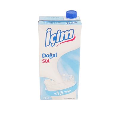 İçim Yağlı Süt (1 L.)