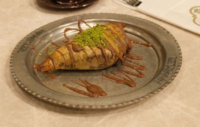 Muska Çikolatalı Katmer Tatlısı