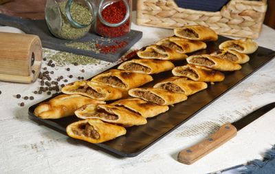 Kavrulmuş Kıymalı Pide