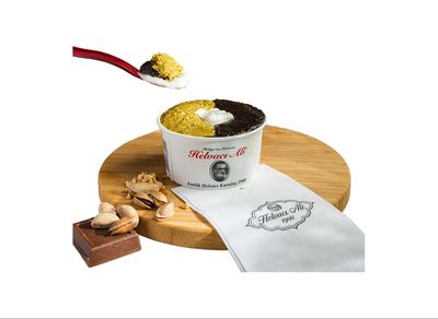 Dondurmalı Dubai Çikolatası İrmik Helvası (Küçük Boy)
