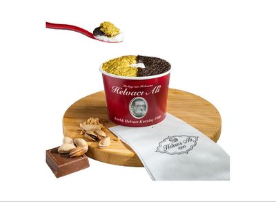 Dondurmalı Dubai Çikolatası İrmik Helvası (Büyük Boy)