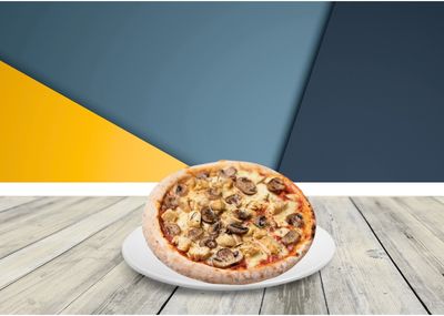 Mantarlı Pizza (Orta Boy)