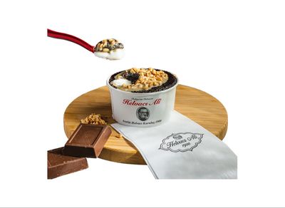 Dondurmalı Çikolatalı İrmik Helvası (Küçük Boy)