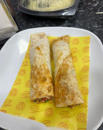 Kaşarlı Tavuk Tantuni Dürüm