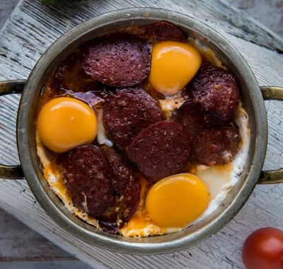 Sucuklu Yumurta (2 Kişilik)