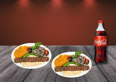 Adana Kebap Menü (2 Kişilik)