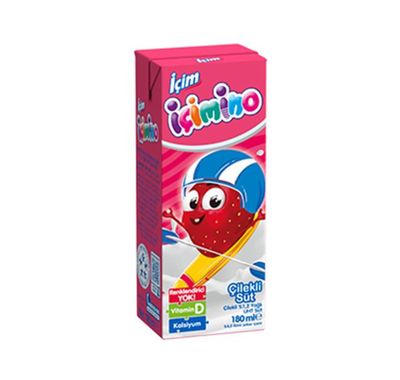 İçim İçimino Çilekli Süt (18 cl.)
