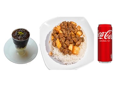 Ciğerli Pilav Menü