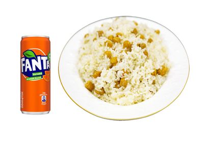 Nohutlu Pilav + kutu içecek