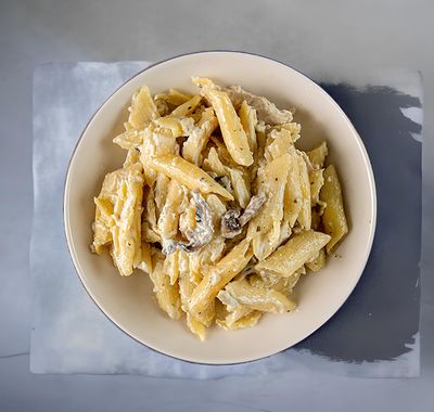  Kremalı Göç Yolu (Penne Kremalı Tavuklu)