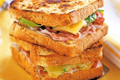 Rey's Cheesey Mushroom Tost