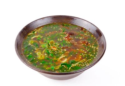Ispanaklı Dana Etli Noddle Çorba