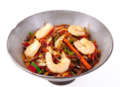 Karidesli Soba Noodle