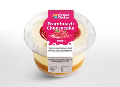 Cup Cheesecake Frambuazlı