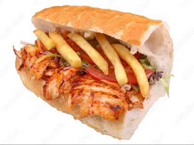 Yarım Ekmek Arası Tavuk Döner (60 gr.)