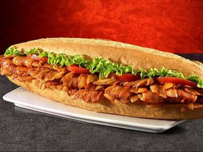 Somun Ekmek Arası Tavuk Döner (100 gr.)