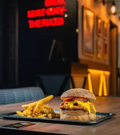 Jr. Truffle Chicken Burger