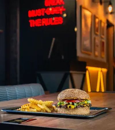 Amerikan Classic BBQ Burger