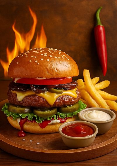 Acılı Burger Keyfi