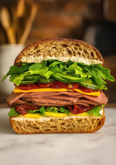 Spesiyal Gurme Jambon Deluxe Sandviç