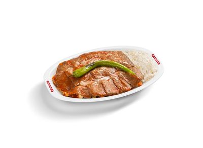 Yoğurtlu Patlıcanlı Buçuk İskender
