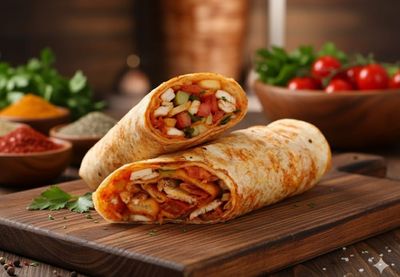 Hatay Usulü Soslu Tavuk Döner Dürüm