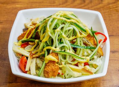 Chicken Fingers Salata