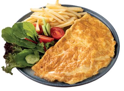 Keçi Peynirli Omlet