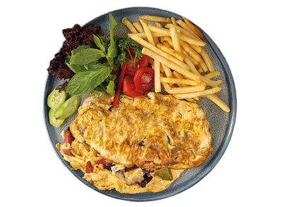 Karışık Omlet