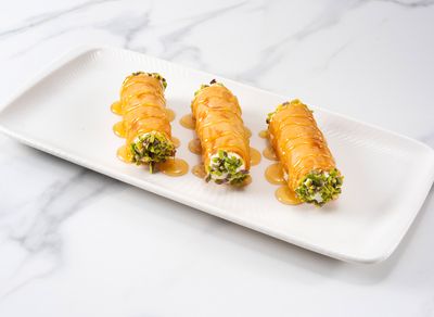 Baklava Cannoli